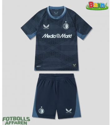 Feyenoord Bortaställ Barn 2025-26 Kortärmad (+ Korta byxor)